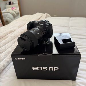 Canon EOS RP + Sigma 35mm f/1.4 DG – Like New
